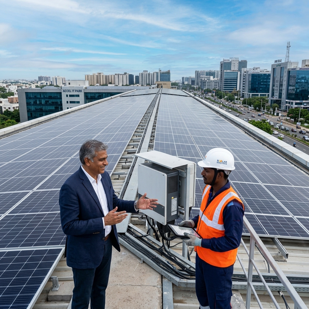 Premium Rooftop Solar Installation Chennai for Commercial Solar